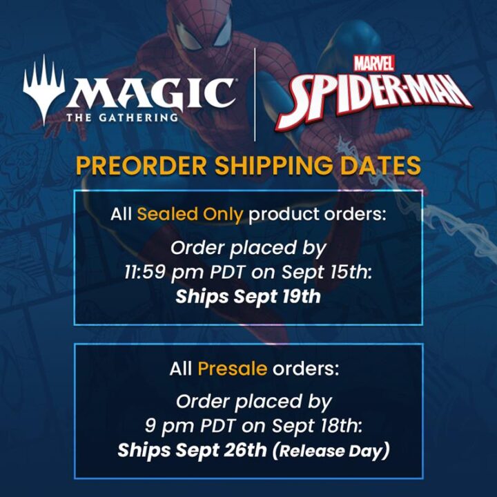 Preorder shipping dates for Marvel's Spider-Man