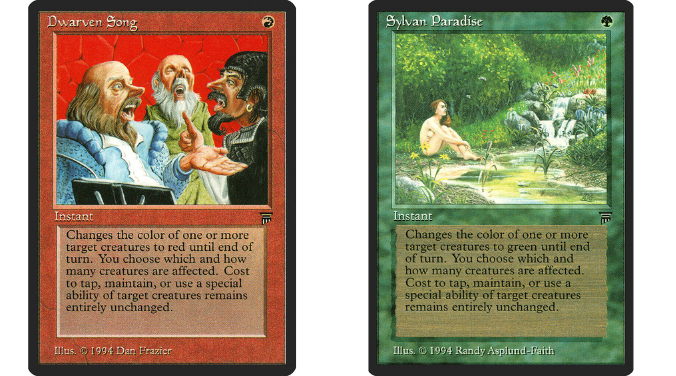 dwarven song - sylvan paradise - Card Kingdom Blog