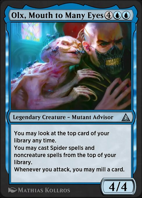 Olx, Mouth to Many Eyes