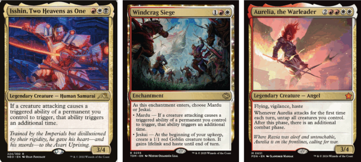 Isshin, Two Heavens as One | Windcrag Siege | Aurelia, the Warleader