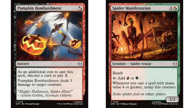 Pumpkin Bombardment | Spider Manifestation