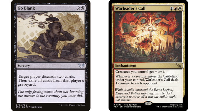 Go Blank | Warleader's Call
