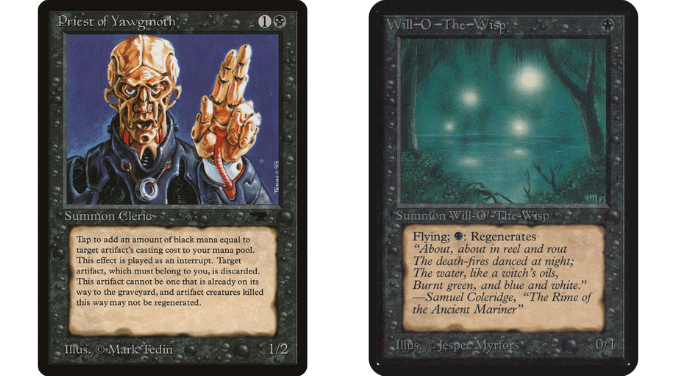 Priest of Yawgmoth | Will-O-The-Wisp