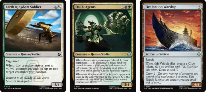 Earth Kingdom Soldier | Dai Li Agents | Fire Nation Warship