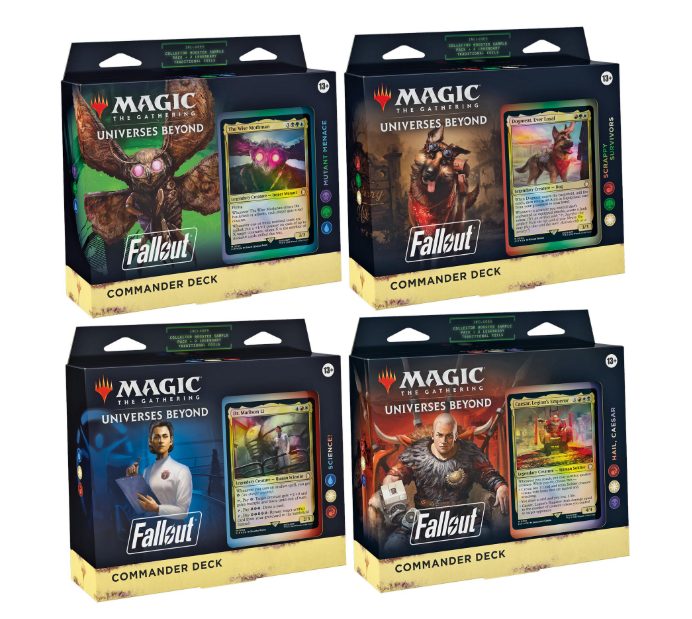 Universes Beyond: Fallout Commander Decks