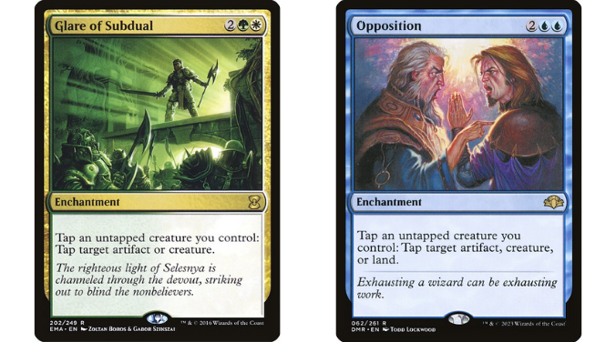 Glare of Subdual | Opposition