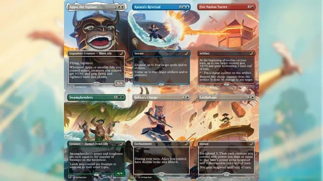 Evaluating the Avatar: the Last Airbender Scene Box Cards for