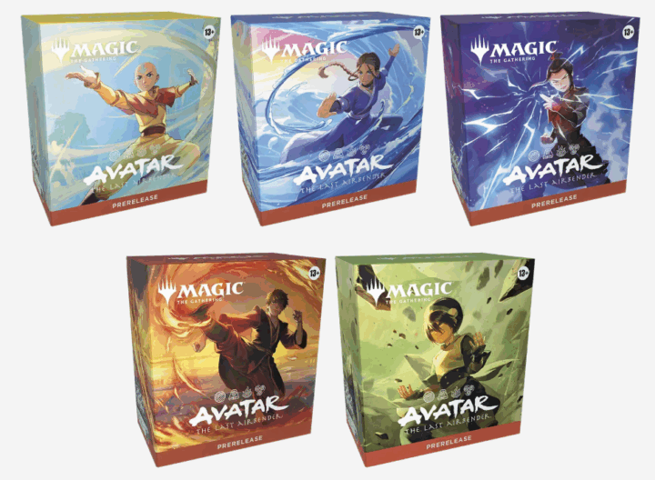 Avatar: The Last Airbender Prerelease Boxes