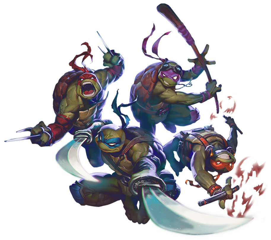 Wizard's of the Coast's TMNT Art