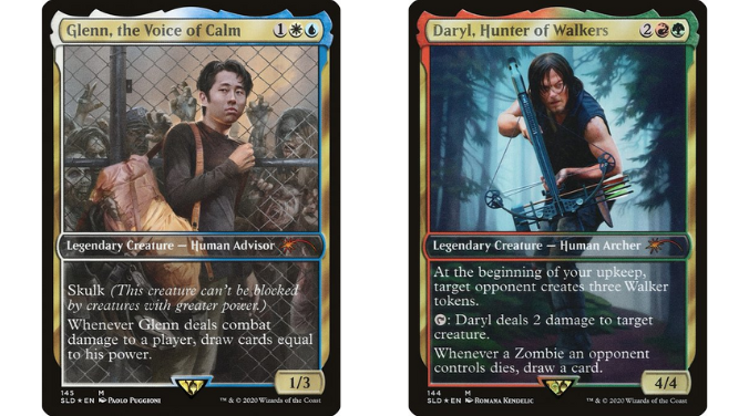 Glenn, the Voice of Calm | Daryl, Hunter of Walkers