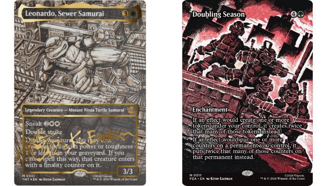 Leonardo, Sewer Samurai (by Kevin Eastman) | Doubling Season
