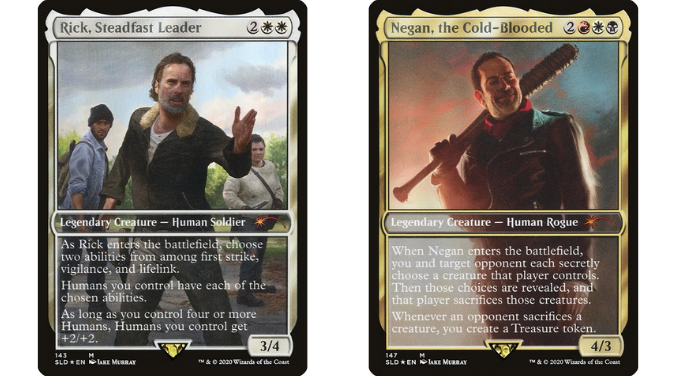 Rick, Steadfast Leader | Negan, the Cold-Blooded