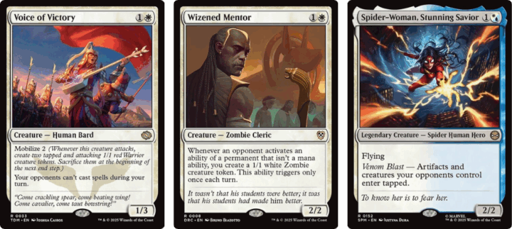 Voice of Victory | Wizened Mentor | Spider-Woman, Stunning Savior