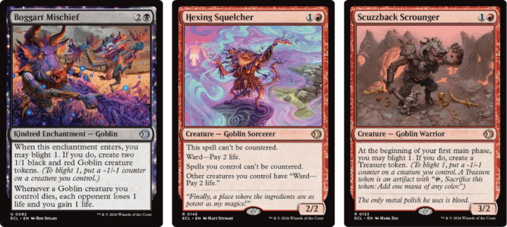 Boggart Mischief | Hexing Squelcher | Scuzzback Scrounger