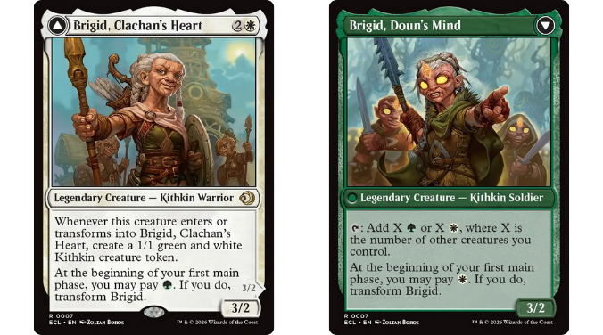 Brigid, Clachan's Heart // Brigid, Doun's Mind