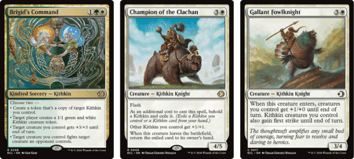 Brigid's Command | Champion of the Clachan | Gallant Fowlknight