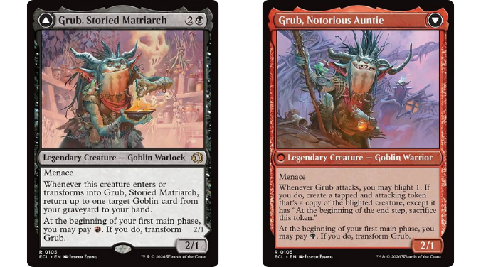 Grub, Storied Matriarch // Grub, Notorious Auntie