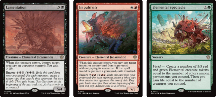 Lamentation | Impulsivity | Elemental Spectacle