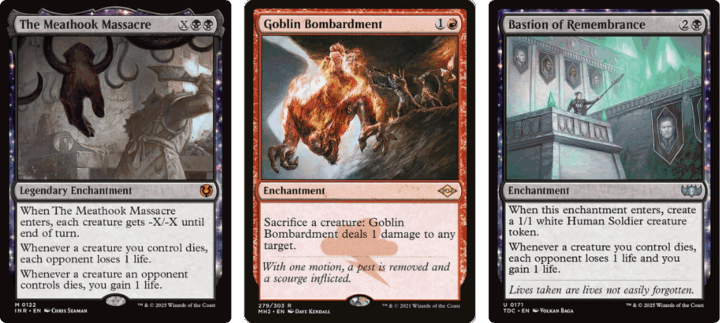 The Meathook Massacre | Goblin Bombardment | Bastion of Remembrance