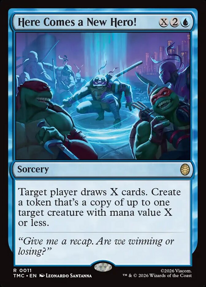 Here Comes A New Hero!