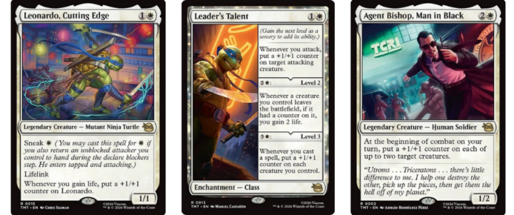 Leonardo, Cutting Edge | Leader's Talent | Agent Bishop, Man in Black