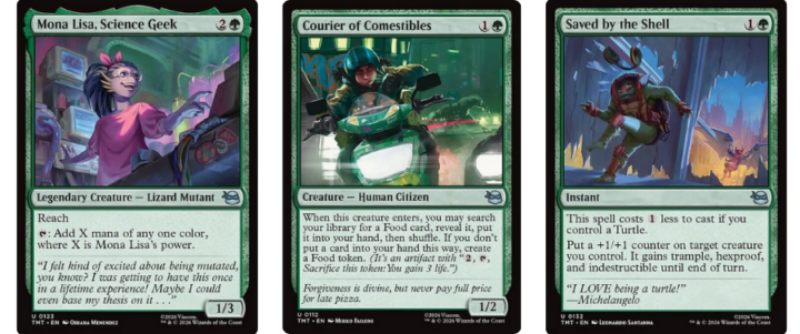 Mona Lisa, Science Geek | Courier of Comestibles | Saved by the Shell