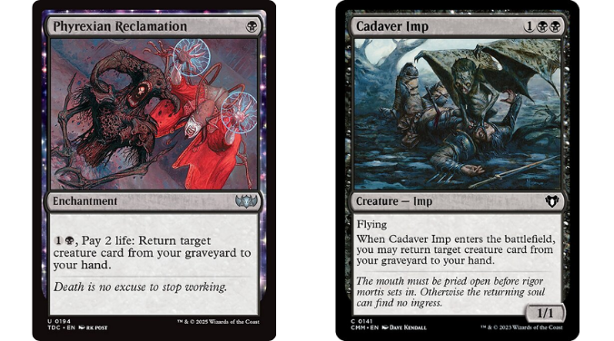 Phyrexian Reclamation | Cadaver Imp