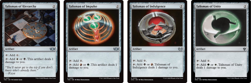 Talisman of Hierarchy | Talisman of Impulse | Talisman of Indulgence | Talisman of Unity