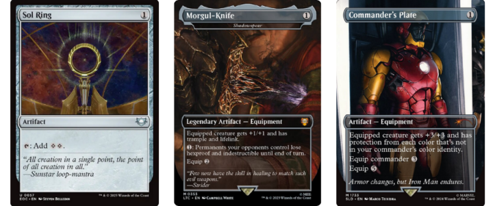 Sol Ring | Morgul-Knife | Commander's Plate