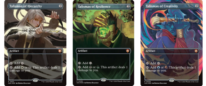 Talisman of Hierarchy | Talisman of Resilience | Talisman of Creativity