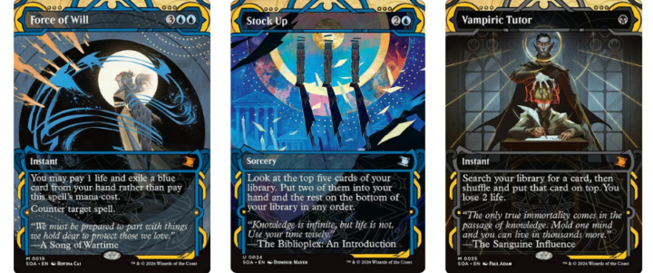 Force of Will | Stock Up | Vampiric Tutor