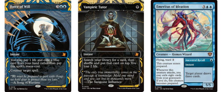 Force of Will | Vampiric Tutor | Emeritus of Ideation