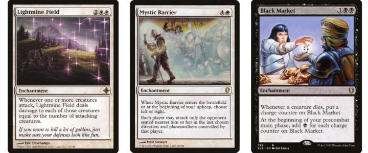 Lightmine Field | Mystic Barrier | and Black Market