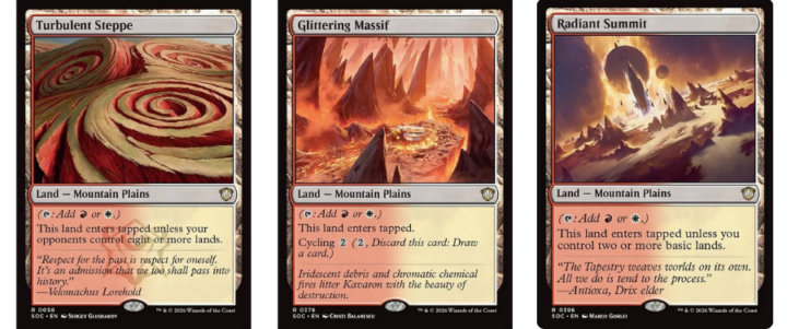 Turbulent Steppe | Glittering Massif | Radiant Summit