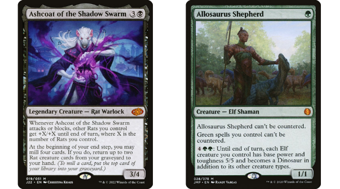 Ashcoat of the Shadow Swarm | Allosaurus Shepherd