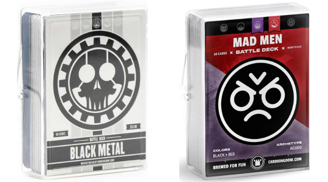"Black Metal" Battle Deck | "Mad Men" Battle Deck