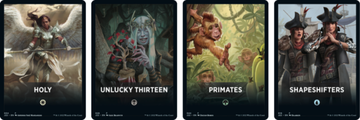 Holy Deck Theme | Unlucky Thirteen Deck Theme | Primates Deck Theme | Shapeshifters