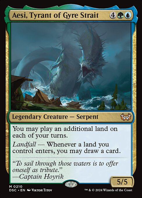 Aesi, Tyrant of the Gyre Straight