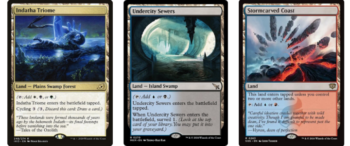 mtg commander oversized cards MTG