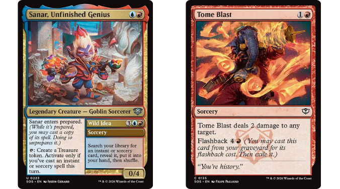 Sanar, Unfinished Genius | Tome Blast