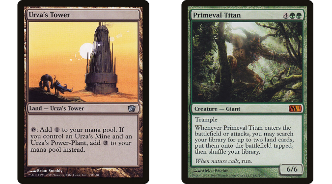 Urza's Tower | Primeval Titan