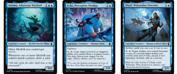 Attuma, Atlantean Warlord | Echo, Perceptive Prodigy | Shuri, Wakandan Inventor
