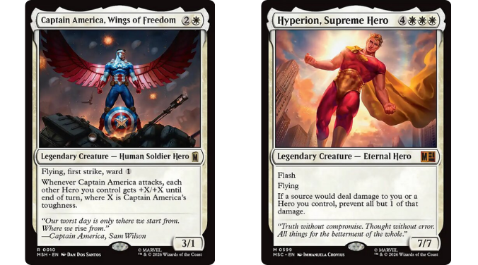 Captain America, Wings of Freedom | Hyperion, Supreme Hero