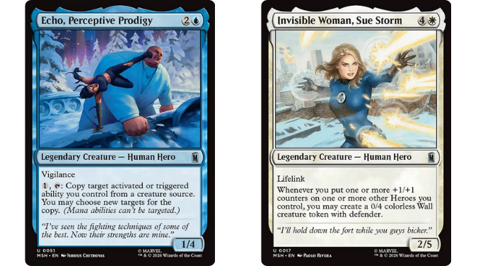 Echo, Perceptive Prodigy | Invisible Woman, Sue Storm