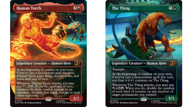 Human Torch | The Thing