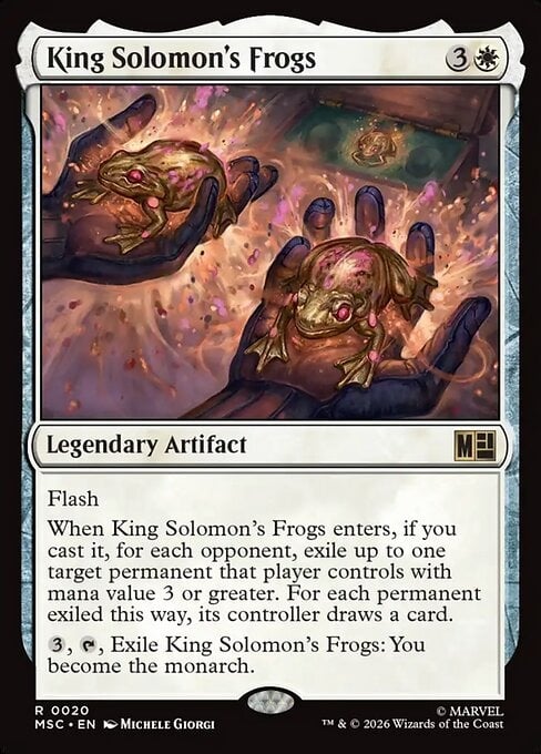 King Solomon’s Frogs