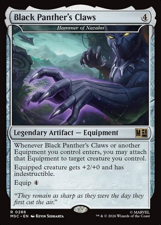 Black Panther’s Claws