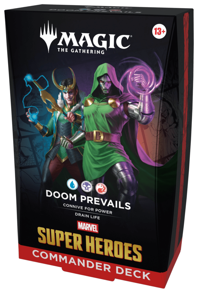 Marvel Super Heroes Doom Prevails Commander Deck