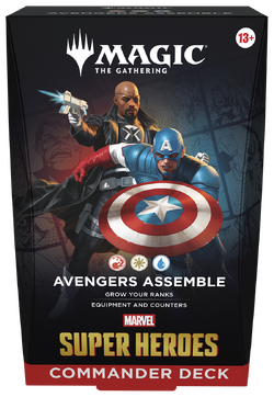 Marvel Super Heroes Avengers Assemble Commander Deck