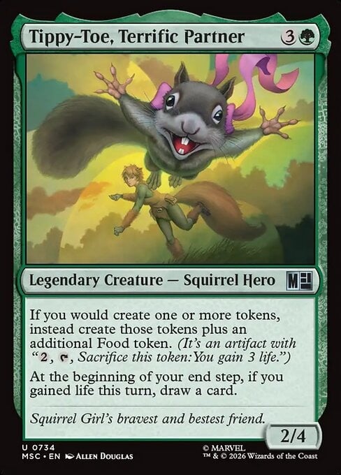 Tippy–Toe, Terrific Partner